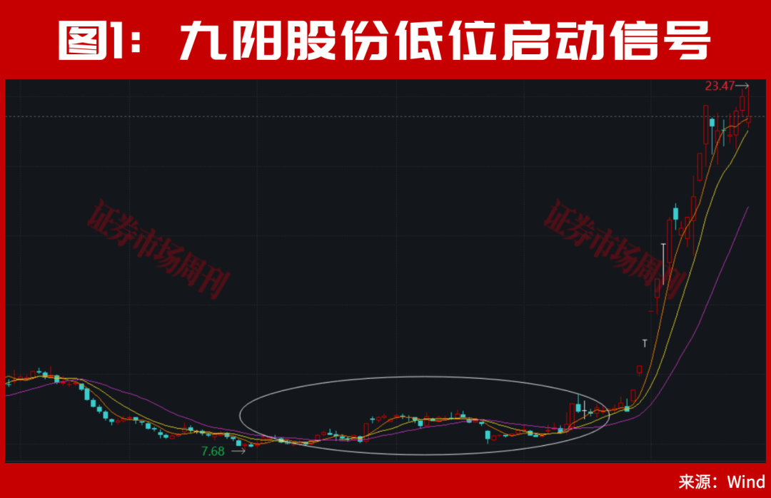 002242、002724股价翻倍！主力进场！这种底部形态容易走出大牛股！